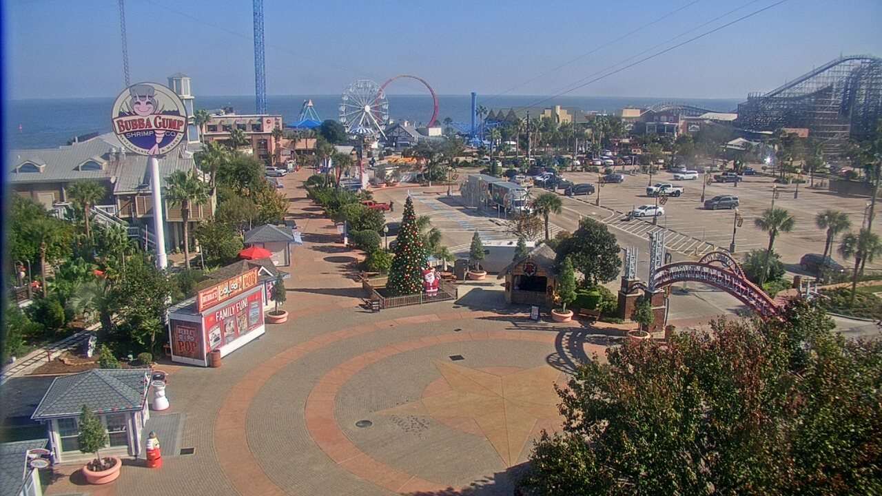 Thumbnail for current weather camera view from The Boardwalk Inn in Kemah, Texas