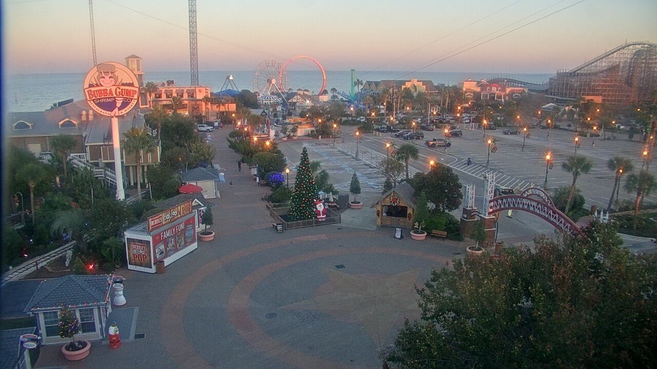 Thumbnail for current weather camera view from The Boardwalk Inn in Kemah, Texas