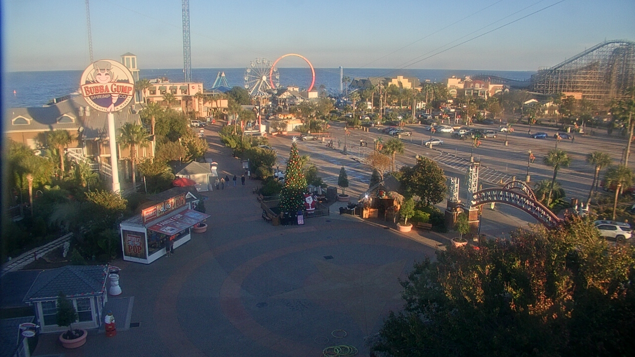 Thumbnail for current weather camera view from The Boardwalk Inn in Kemah, Texas
