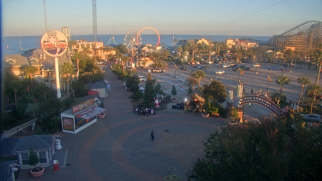 Thumbnail for current weather camera view from The Boardwalk Inn in Kemah, Texas