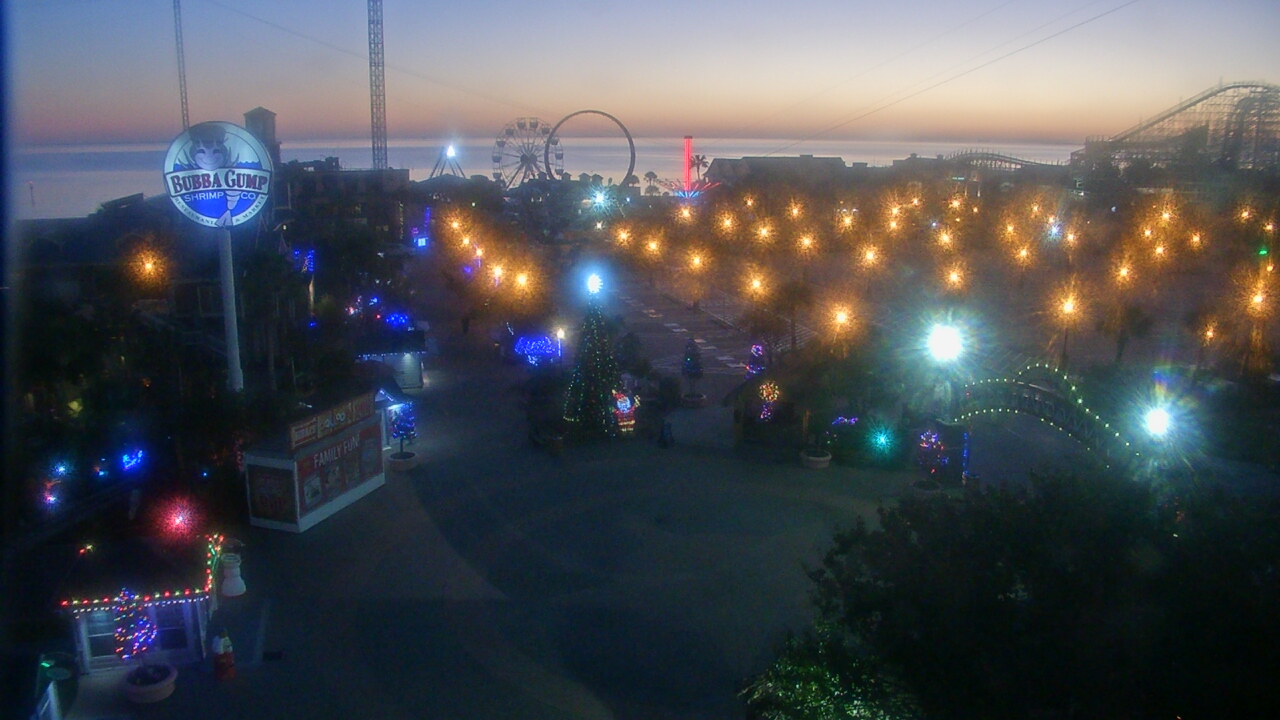 Thumbnail for current weather camera view from The Boardwalk Inn in Kemah, Texas