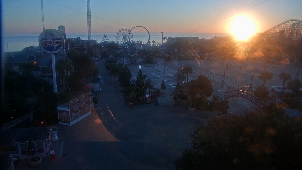 Thumbnail for current weather camera view from The Boardwalk Inn in Kemah, Texas