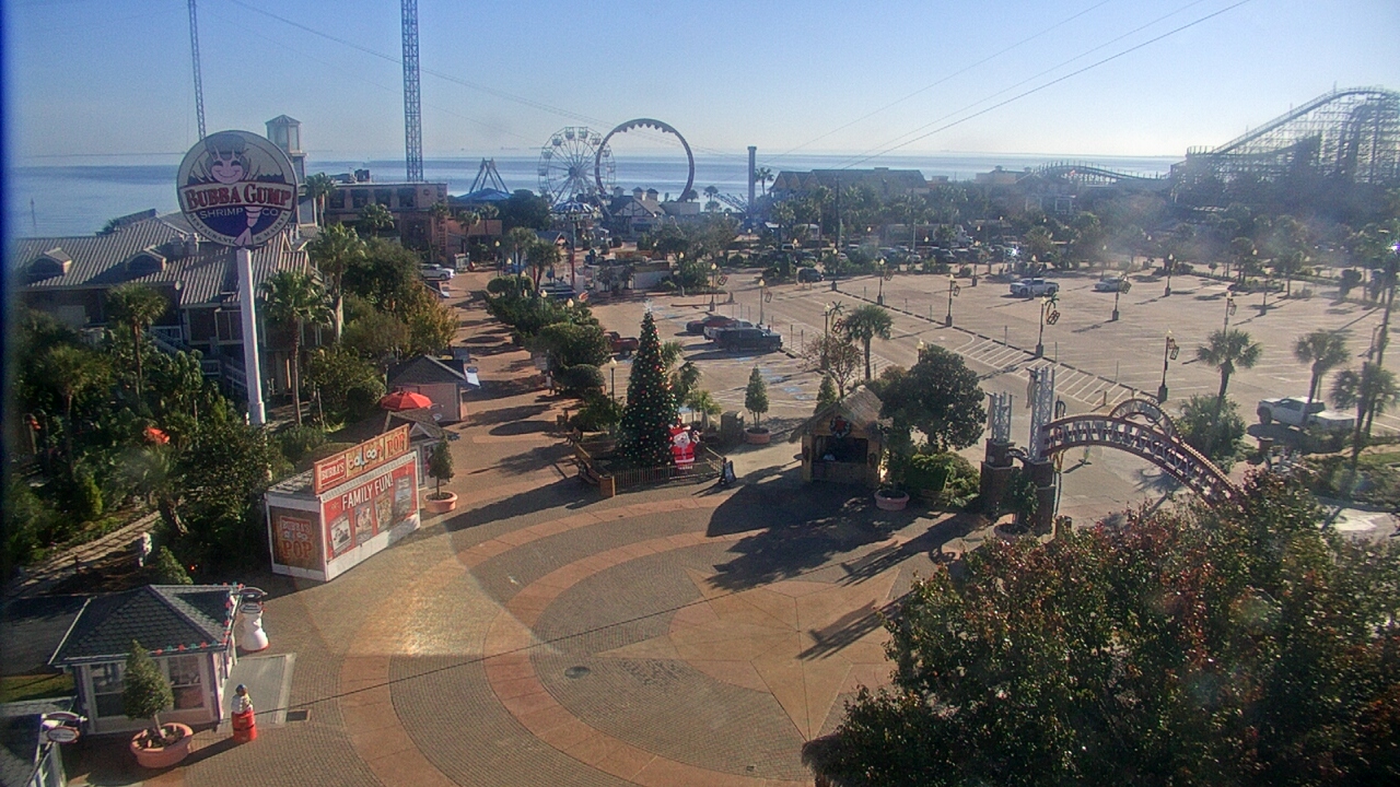 Thumbnail for current weather camera view from The Boardwalk Inn in Kemah, Texas