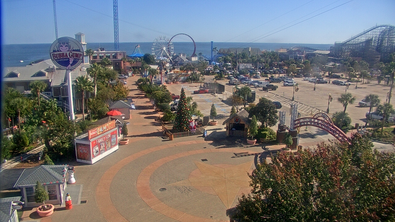 Thumbnail for current weather camera view from The Boardwalk Inn in Kemah, Texas