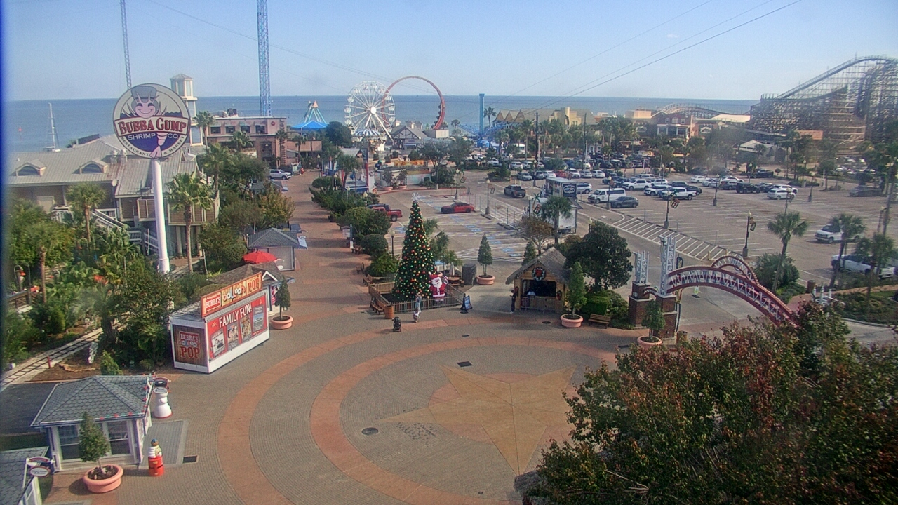 Thumbnail for current weather camera view from The Boardwalk Inn in Kemah, Texas