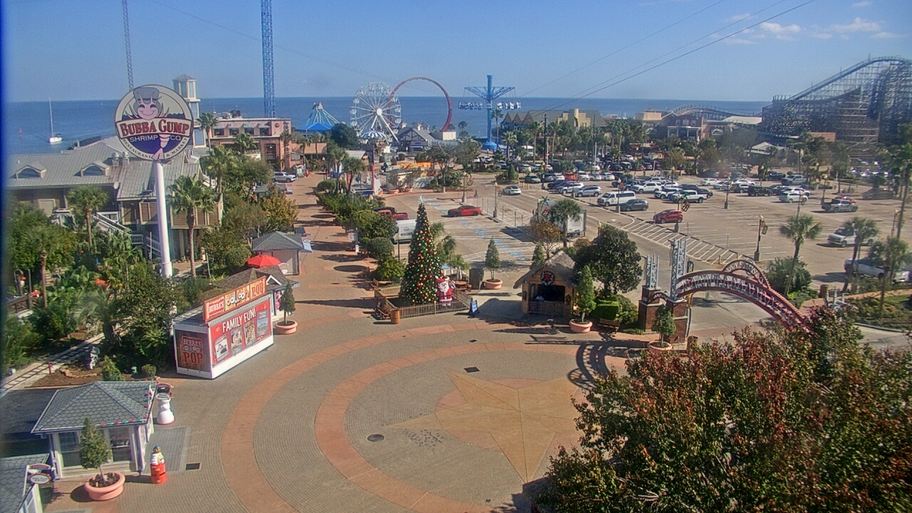 Thumbnail for current weather camera view from The Boardwalk Inn in Kemah, Texas