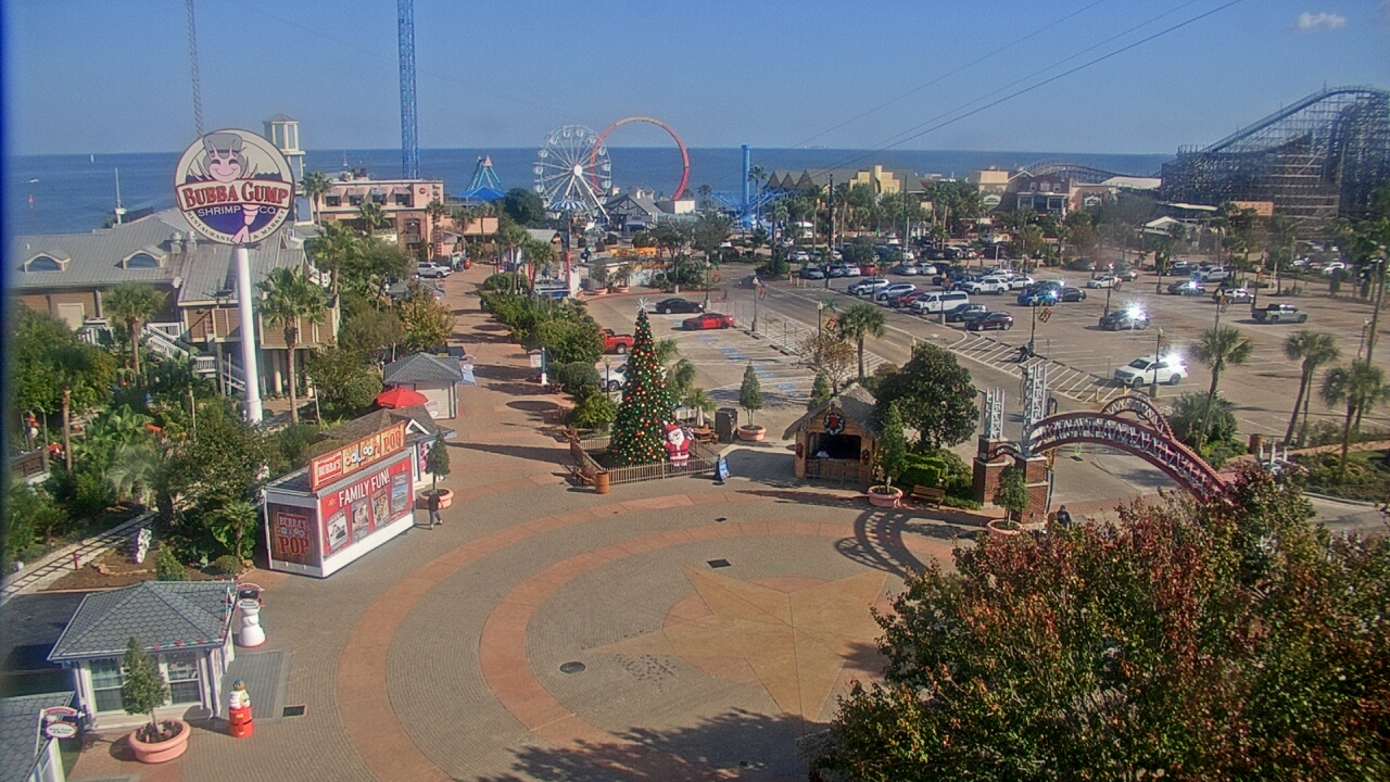 Thumbnail for current weather camera view from The Boardwalk Inn in Kemah, Texas