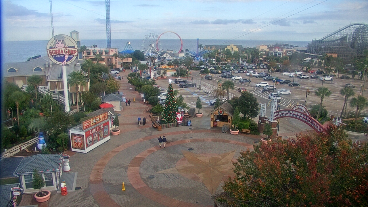 Thumbnail for current weather camera view from The Boardwalk Inn in Kemah, Texas