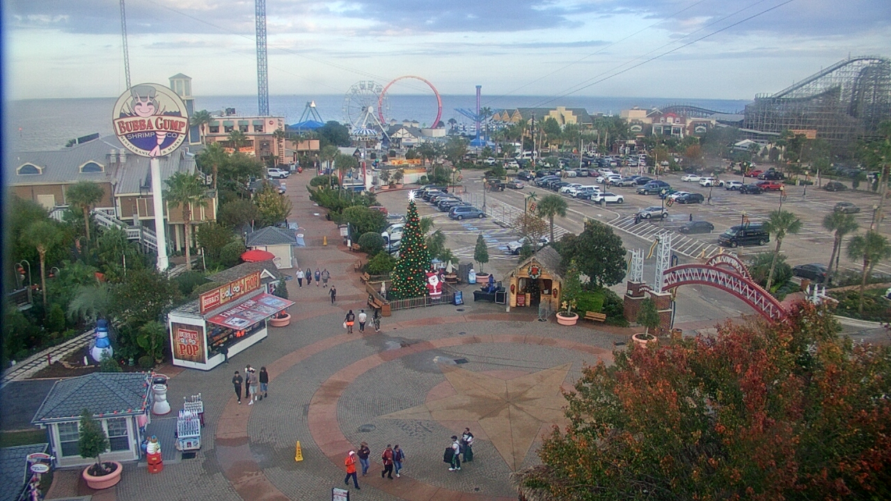 Thumbnail for current weather camera view from The Boardwalk Inn in Kemah, Texas