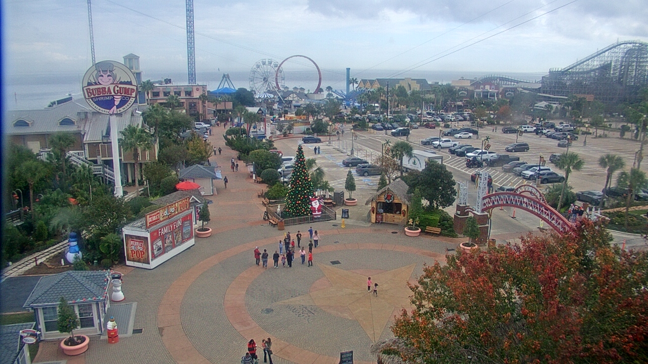 Thumbnail for current weather camera view from The Boardwalk Inn in Kemah, Texas
