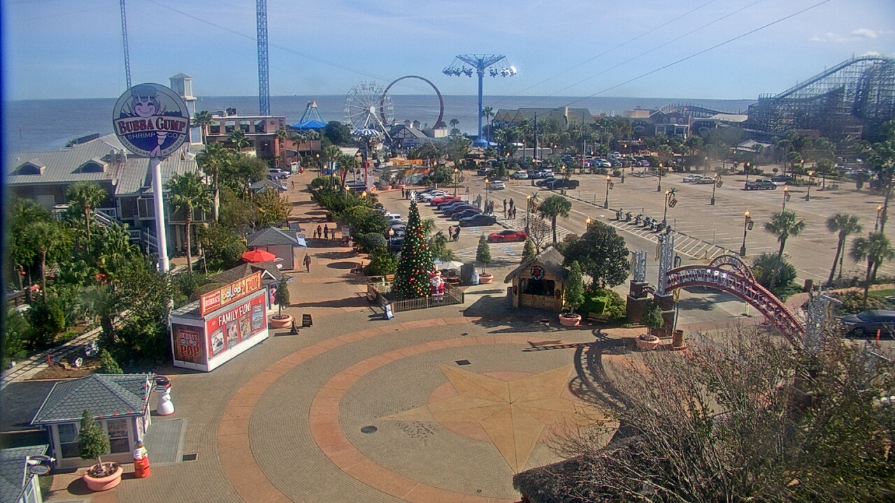 Thumbnail for current weather camera view from The Boardwalk Inn in Kemah, Texas