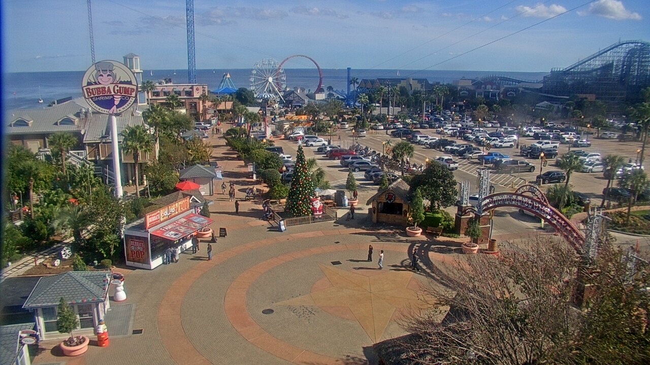 Thumbnail for current weather camera view from The Boardwalk Inn in Kemah, Texas