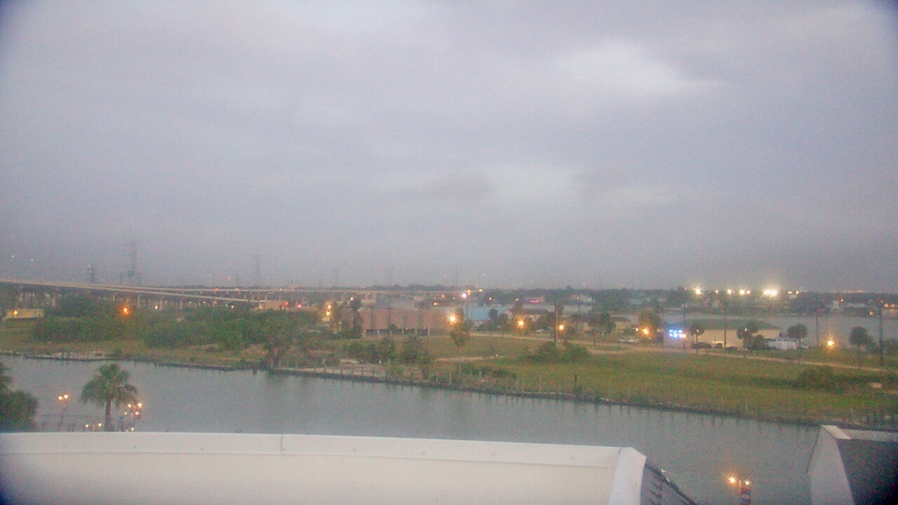 Thumbnail for current weather camera view from The Boardwalk Inn in Kemah, Texas