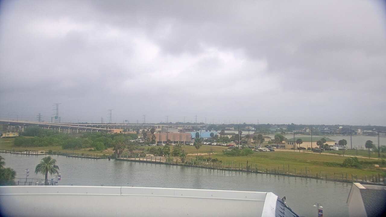 Thumbnail for current weather camera view from The Boardwalk Inn in Kemah, Texas