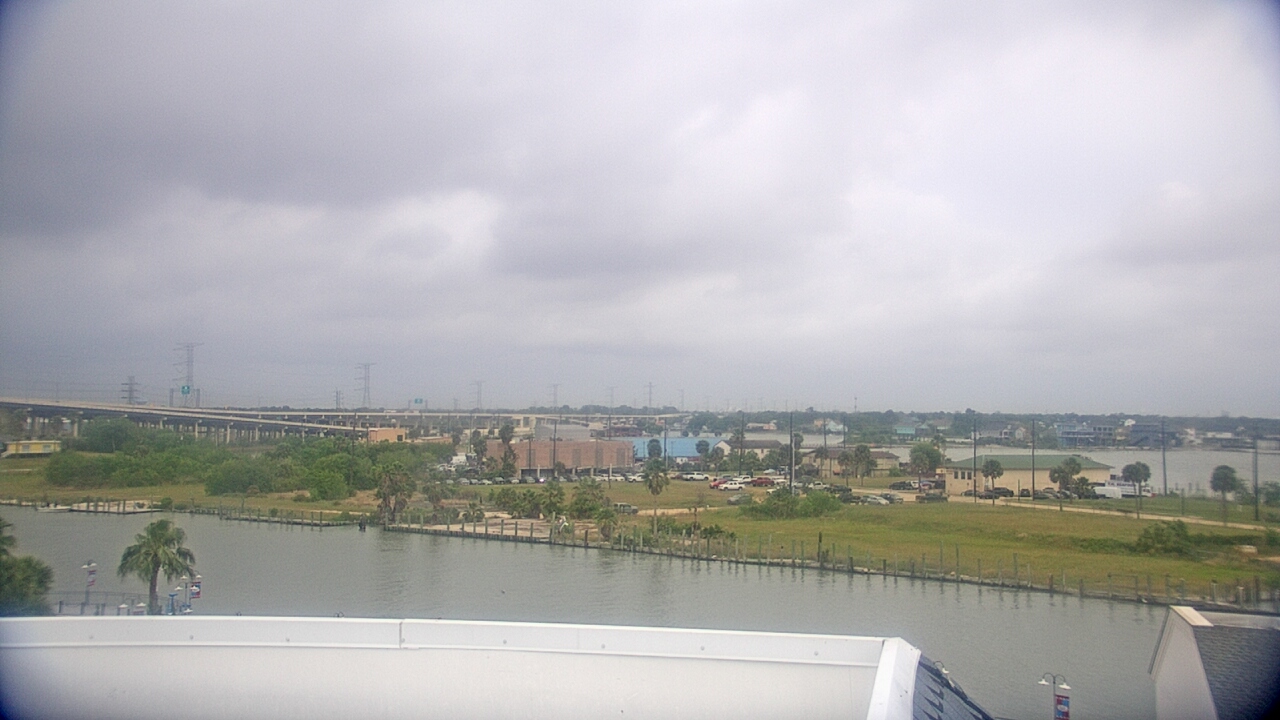 Thumbnail for current weather camera view from The Boardwalk Inn in Kemah, Texas