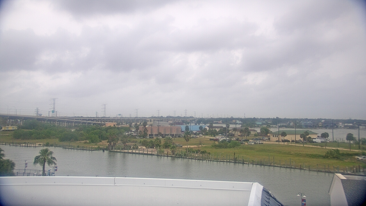 Thumbnail for current weather camera view from The Boardwalk Inn in Kemah, Texas