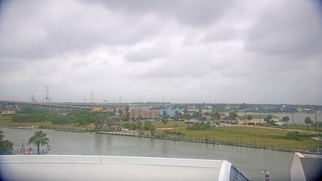 Thumbnail for current weather camera view from The Boardwalk Inn in Kemah, Texas