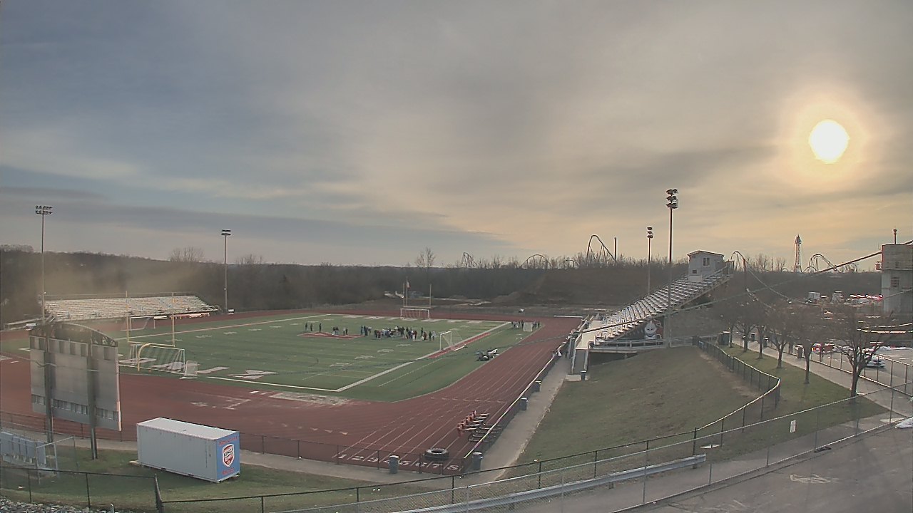 Thumbnail for current weather camera view from Kings HS in Mason, Ohio