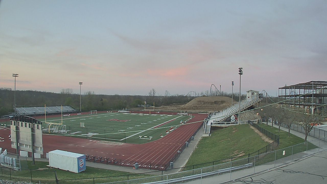 Thumbnail for current weather camera view from Kings HS in Mason, Ohio