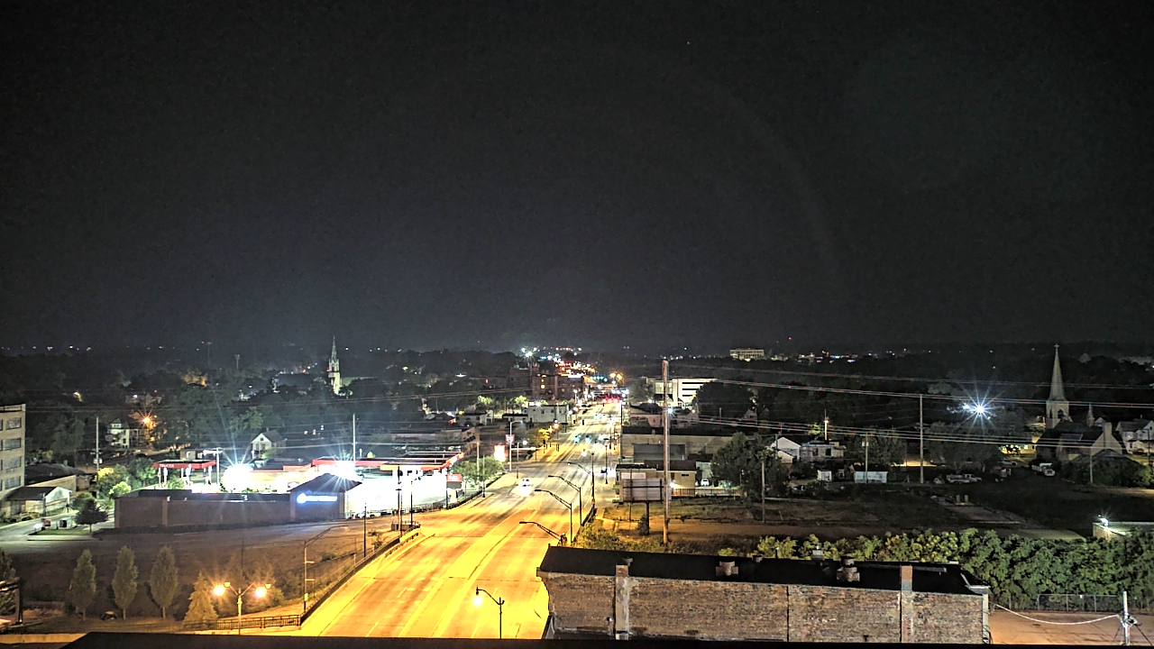 Thumbnail for current weather camera view from Kankakee County Administration Building in Kankakee, Illinois