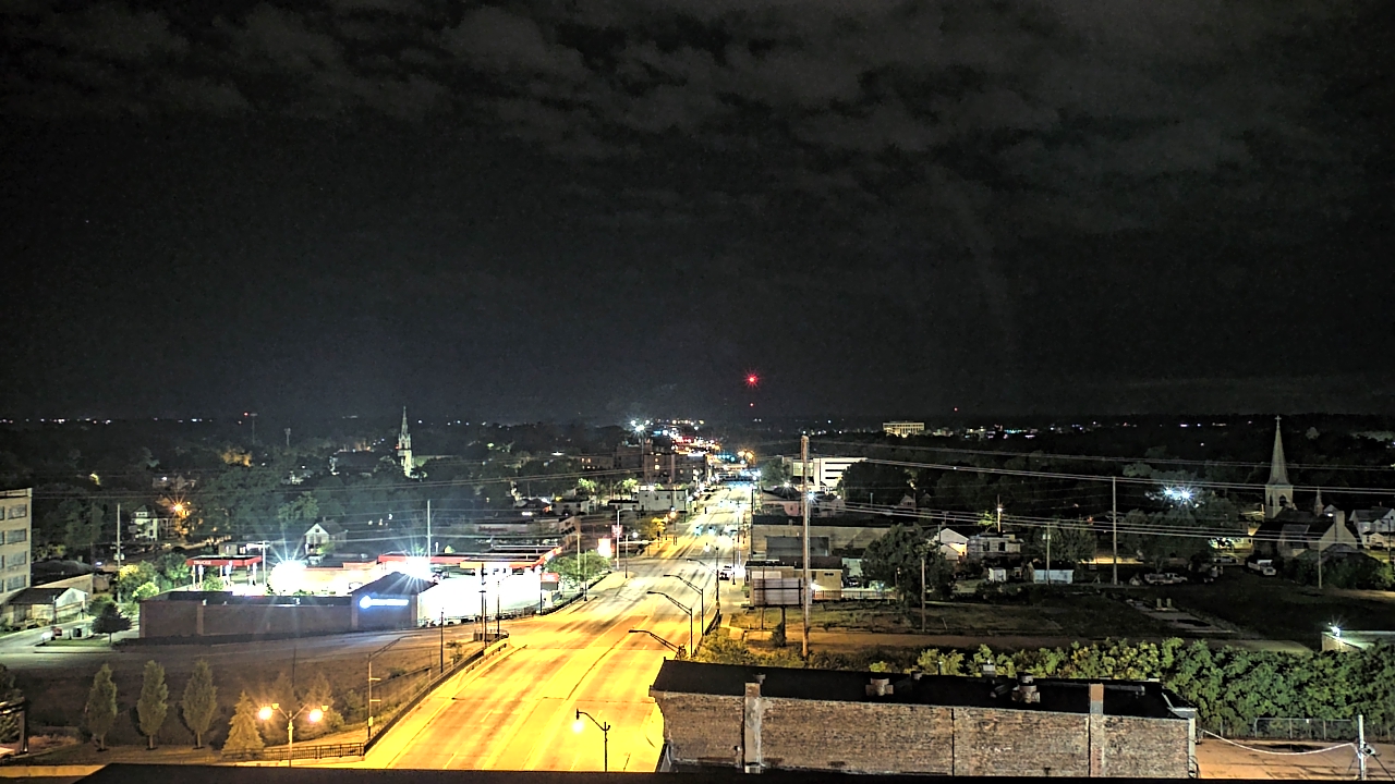 Thumbnail for current weather camera view from Kankakee County Administration Building in Kankakee, Illinois