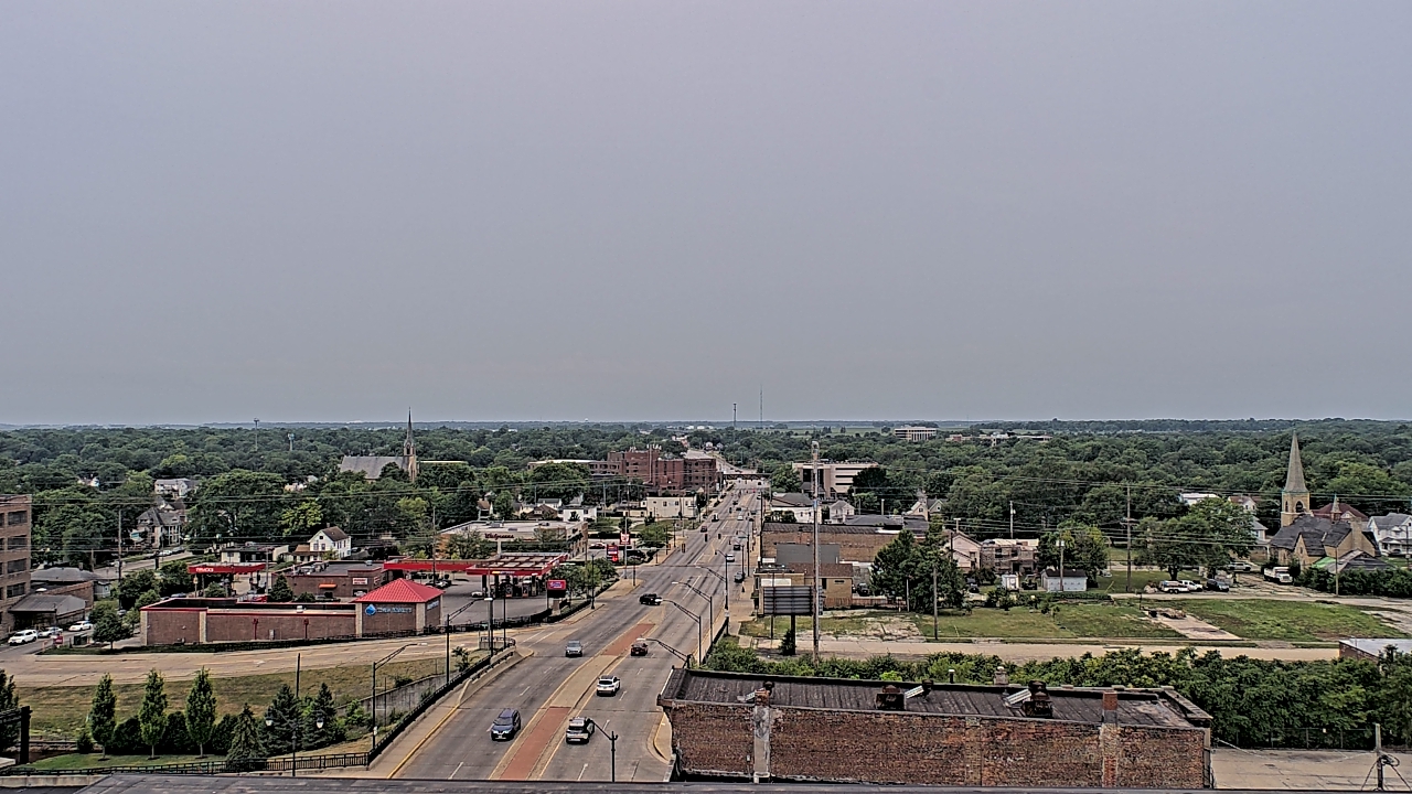 Thumbnail for current weather camera view from Kankakee County Administration Building in Kankakee, Illinois
