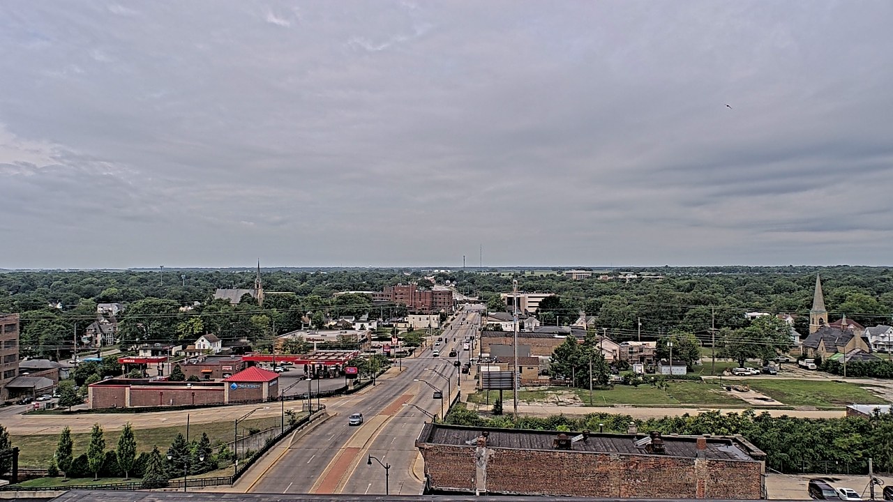 Thumbnail for current weather camera view from Kankakee County Administration Building in Kankakee, Illinois