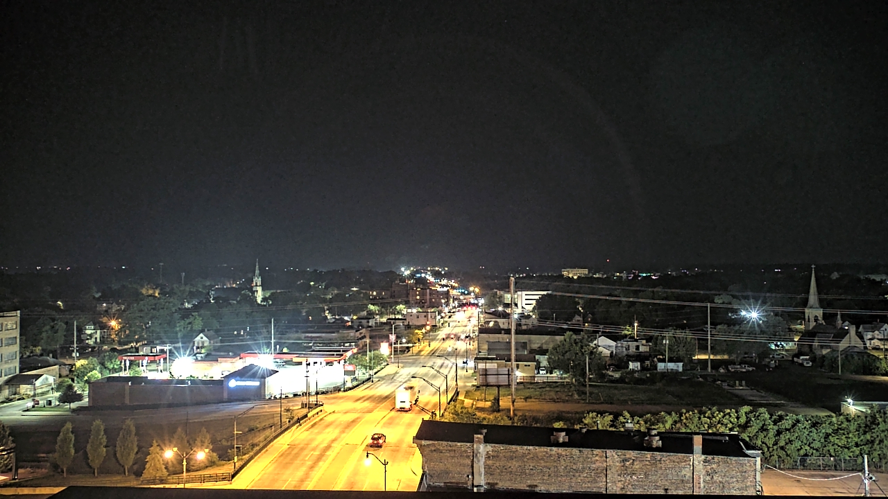 Thumbnail for current weather camera view from Kankakee County Administration Building in Kankakee, Illinois