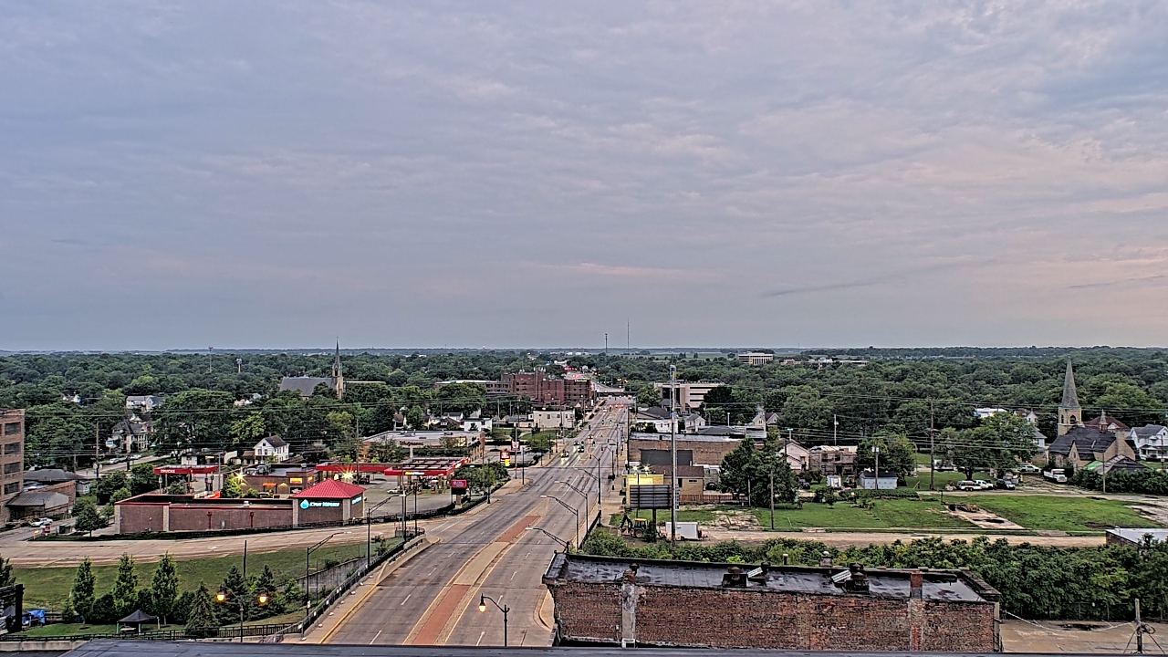 Thumbnail for current weather camera view from Kankakee County Administration Building in Kankakee, Illinois