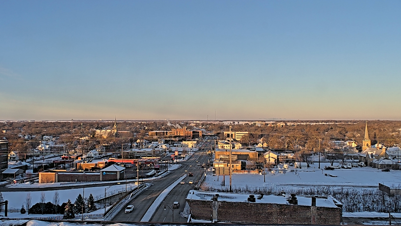 Thumbnail for current weather camera view from Kankakee County Administration Building in Kankakee, Illinois