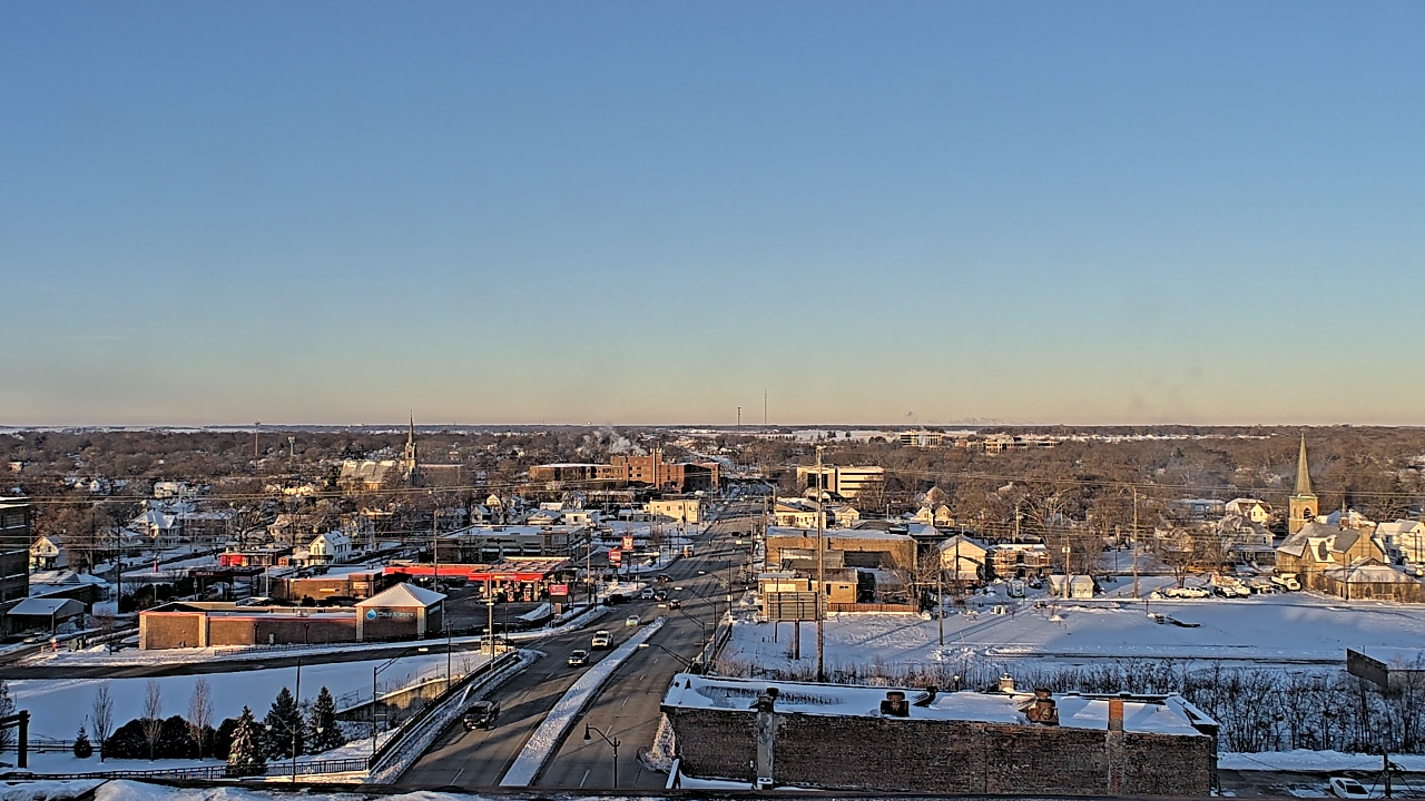 Thumbnail for current weather camera view from Kankakee County Administration Building in Kankakee, Illinois
