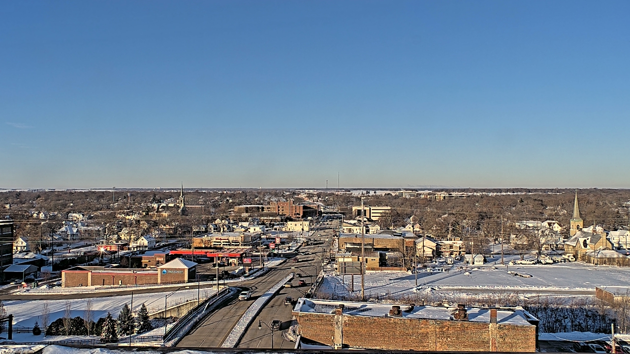 Thumbnail for current weather camera view from Kankakee County Administration Building in Kankakee, Illinois