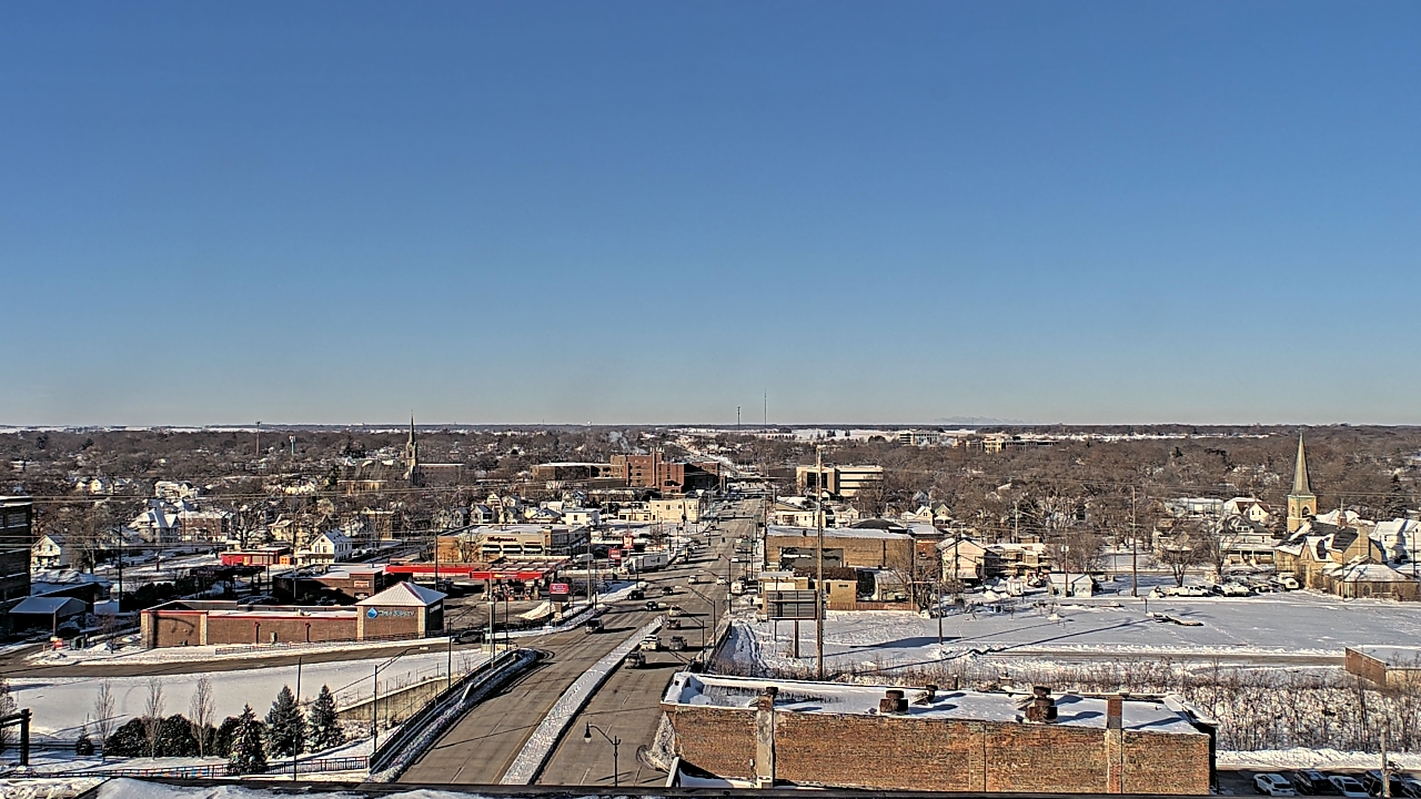 Thumbnail for current weather camera view from Kankakee County Administration Building in Kankakee, Illinois