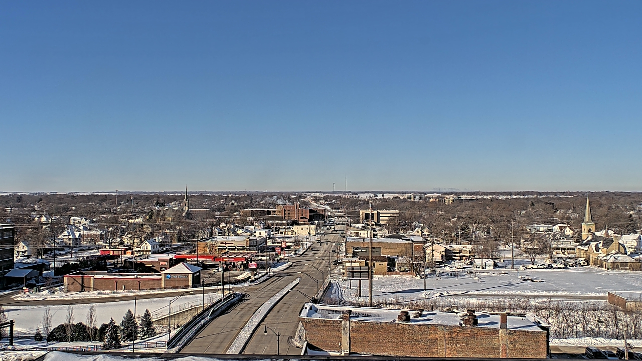 Thumbnail for current weather camera view from Kankakee County Administration Building in Kankakee, Illinois