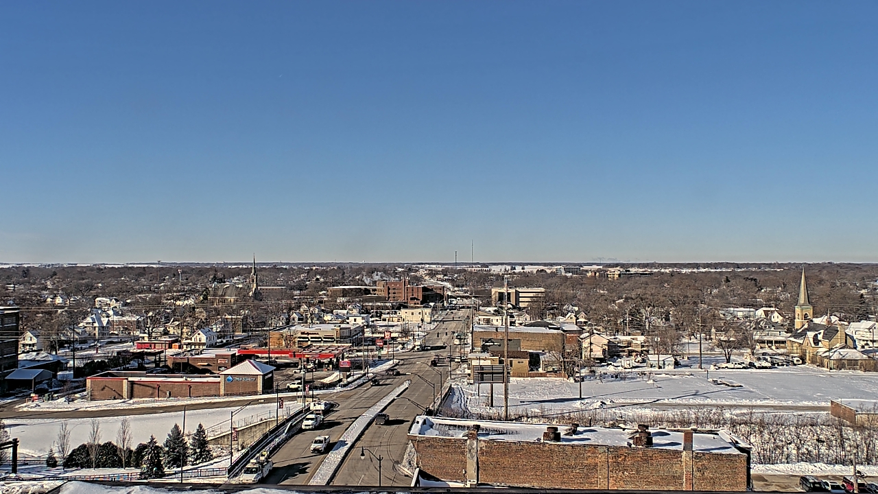 Thumbnail for current weather camera view from Kankakee County Administration Building in Kankakee, Illinois