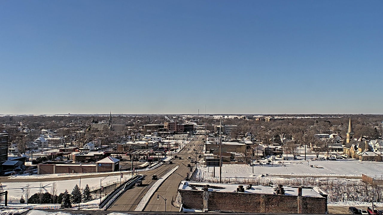 Thumbnail for current weather camera view from Kankakee County Administration Building in Kankakee, Illinois