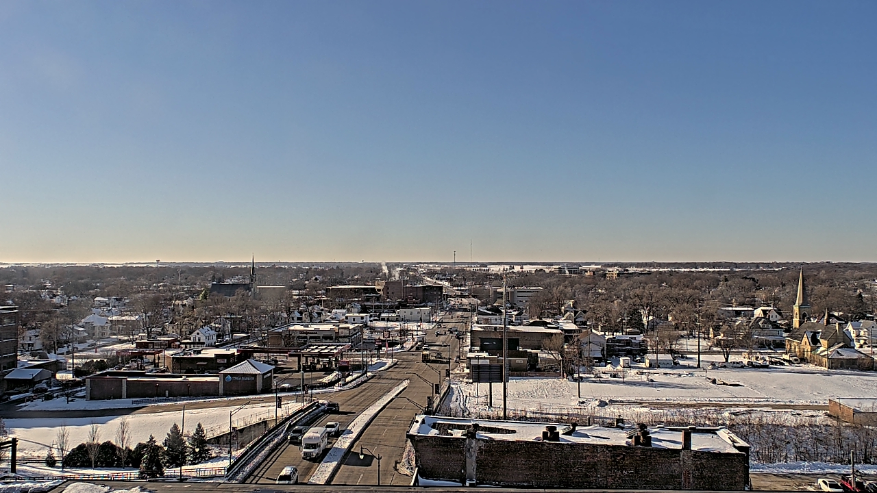Thumbnail for current weather camera view from Kankakee County Administration Building in Kankakee, Illinois