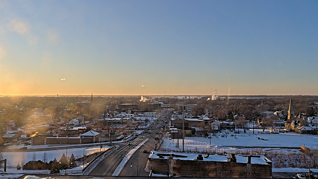 Thumbnail for current weather camera view from Kankakee County Administration Building in Kankakee, Illinois