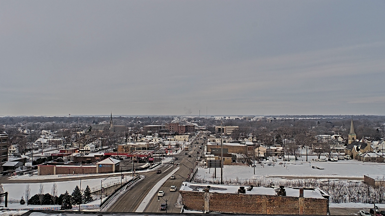 Thumbnail for current weather camera view from Kankakee County Administration Building in Kankakee, Illinois