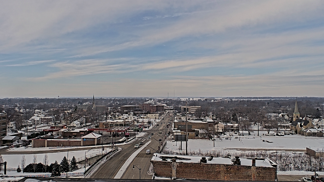 Thumbnail for current weather camera view from Kankakee County Administration Building in Kankakee, Illinois