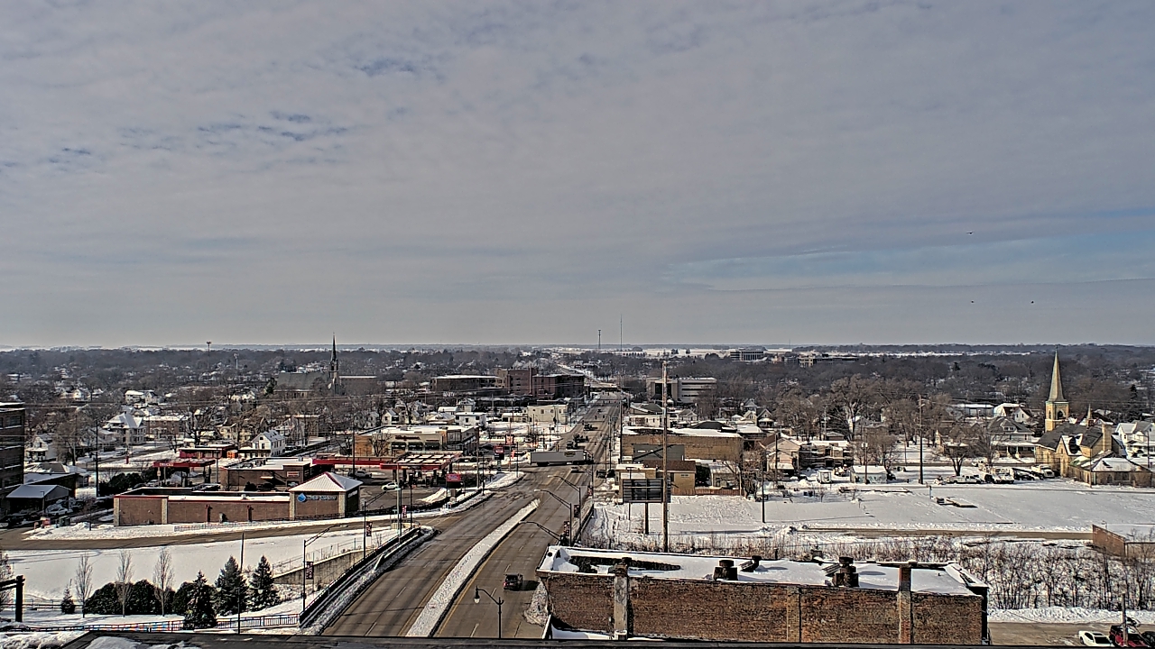 Thumbnail for current weather camera view from Kankakee County Administration Building in Kankakee, Illinois