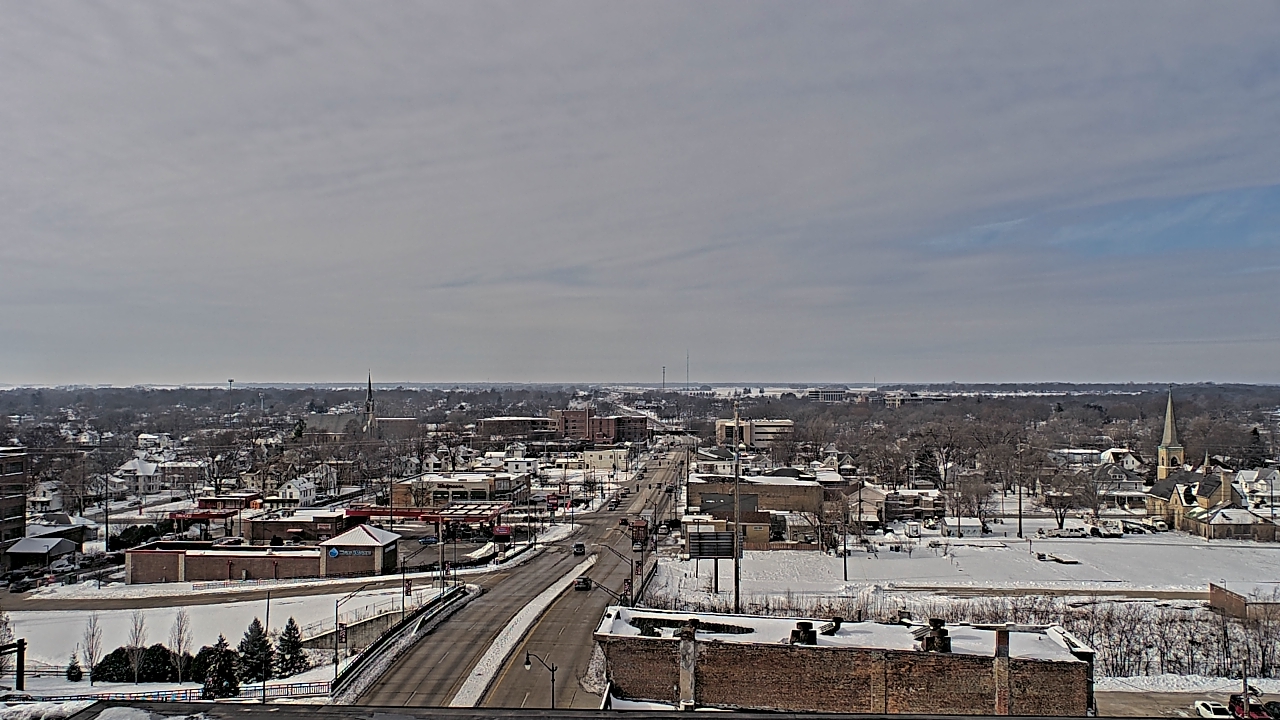 Thumbnail for current weather camera view from Kankakee County Administration Building in Kankakee, Illinois