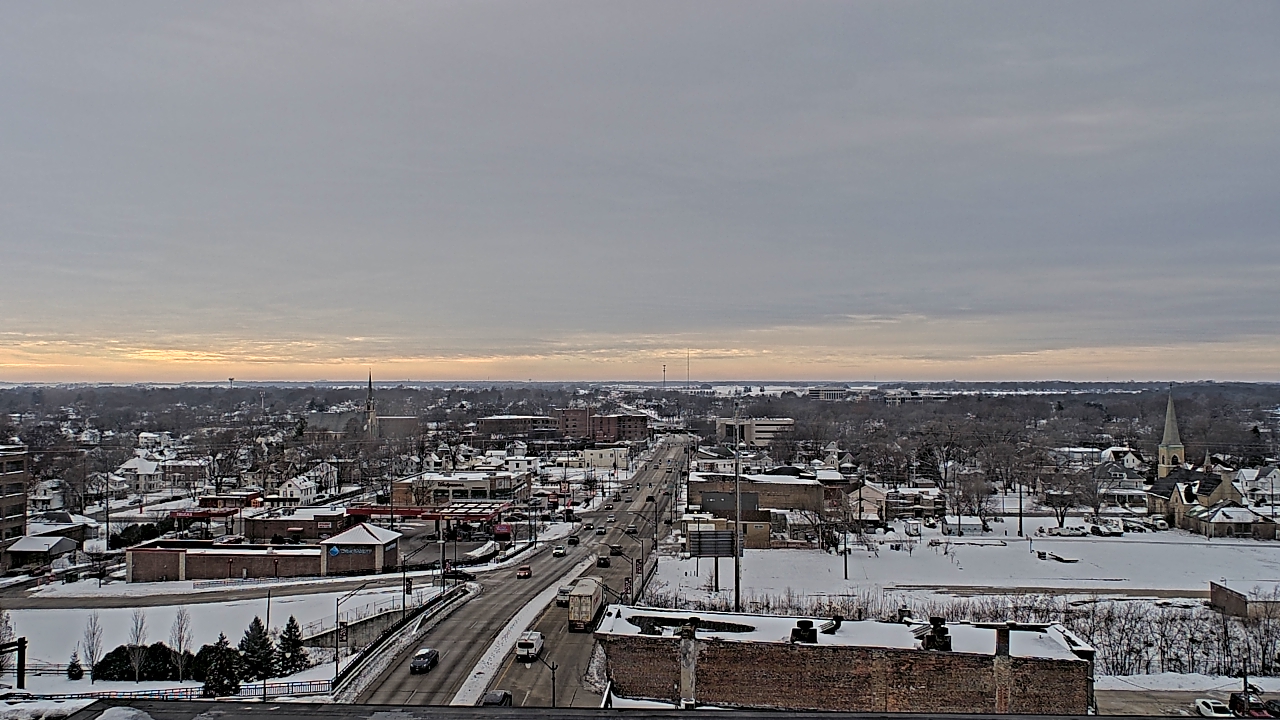 Thumbnail for current weather camera view from Kankakee County Administration Building in Kankakee, Illinois