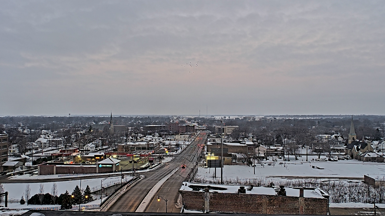 Thumbnail for current weather camera view from Kankakee County Administration Building in Kankakee, Illinois