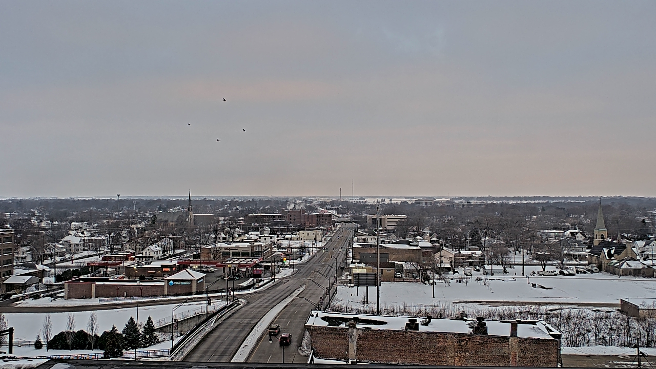 Thumbnail for current weather camera view from Kankakee County Administration Building in Kankakee, Illinois