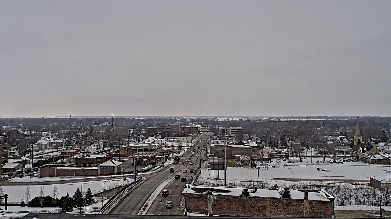 Thumbnail for current weather camera view from Kankakee County Administration Building in Kankakee, Illinois