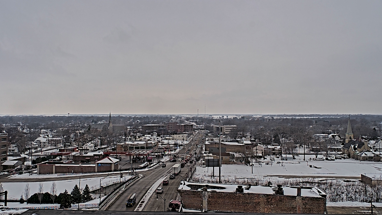 Thumbnail for current weather camera view from Kankakee County Administration Building in Kankakee, Illinois