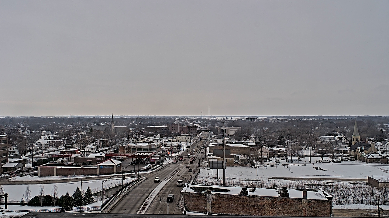 Thumbnail for current weather camera view from Kankakee County Administration Building in Kankakee, Illinois