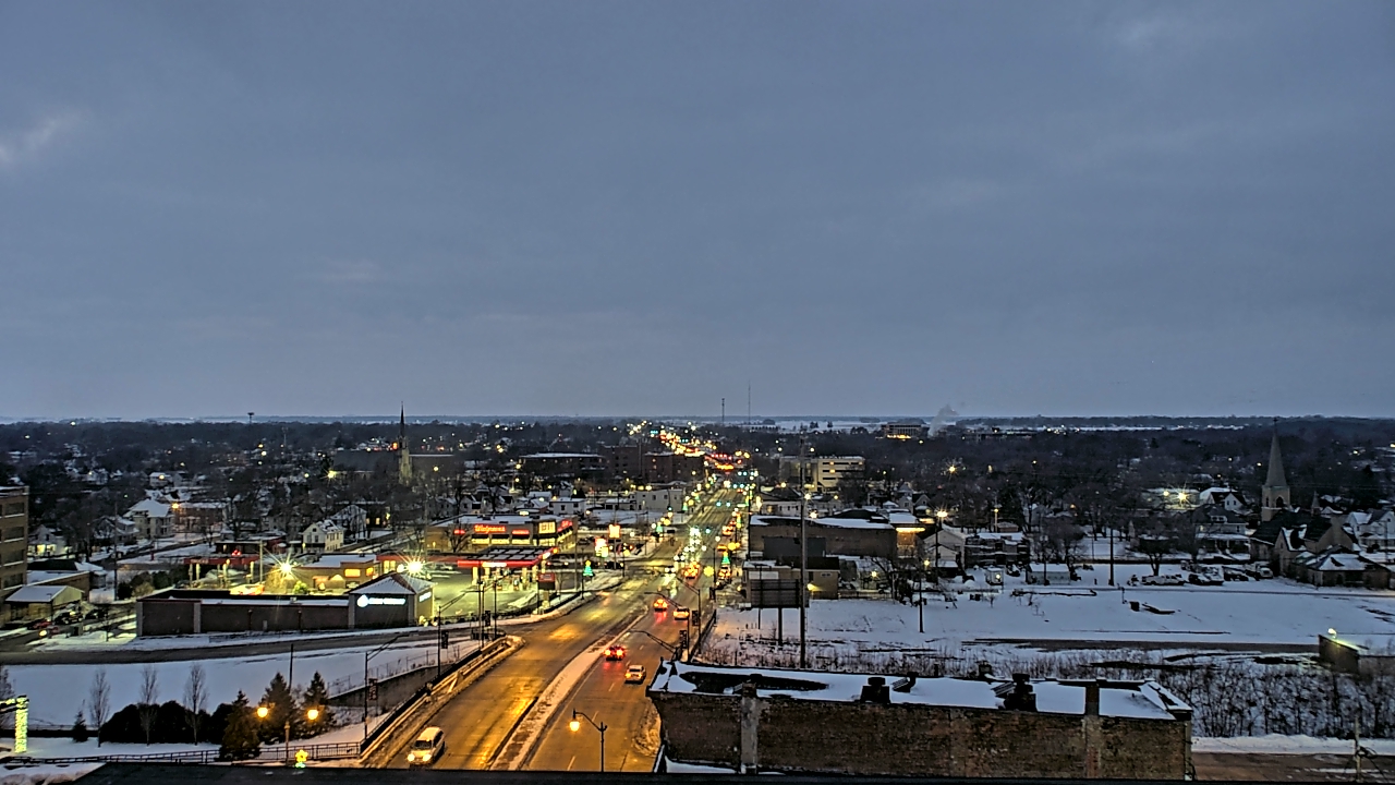 Thumbnail for current weather camera view from Kankakee County Administration Building in Kankakee, Illinois
