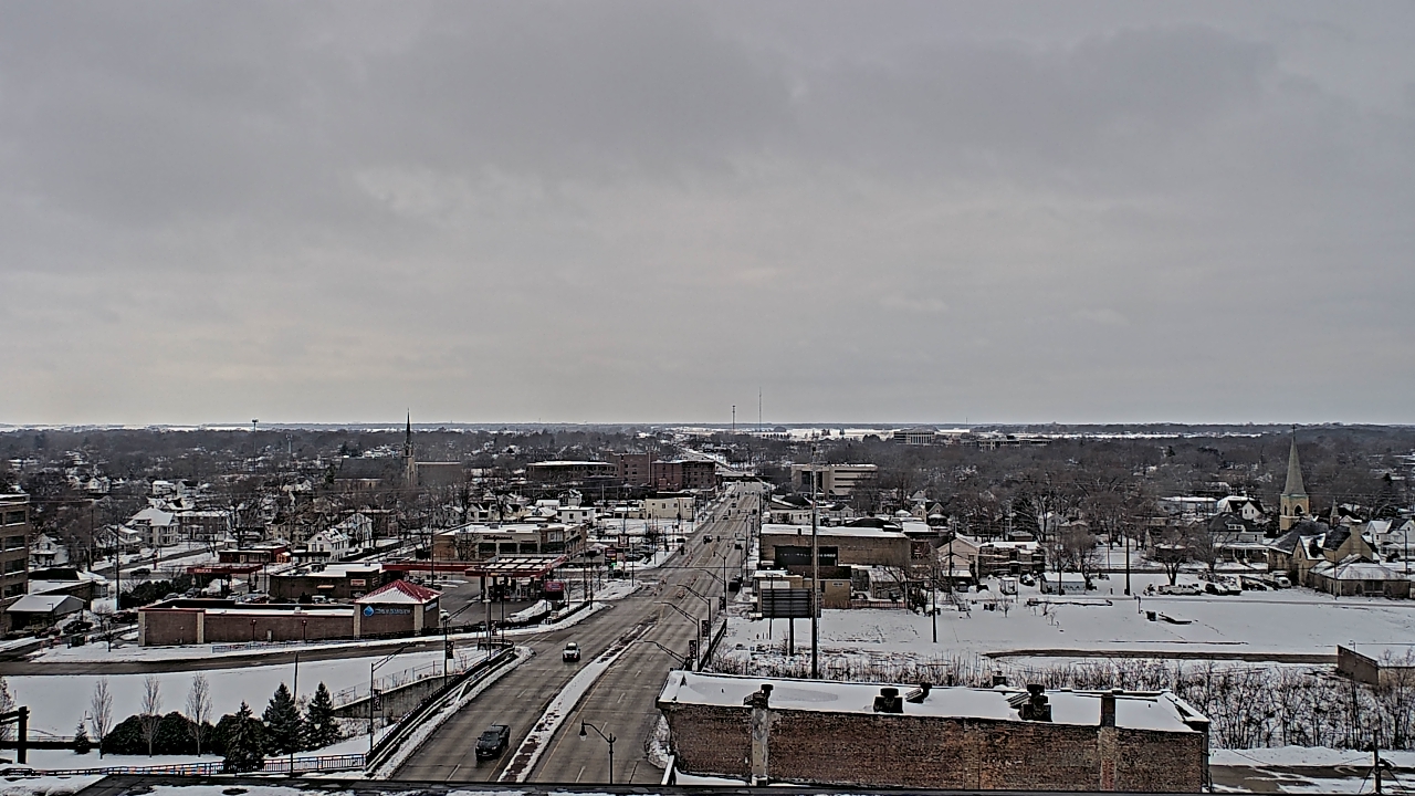 Thumbnail for current weather camera view from Kankakee County Administration Building in Kankakee, Illinois